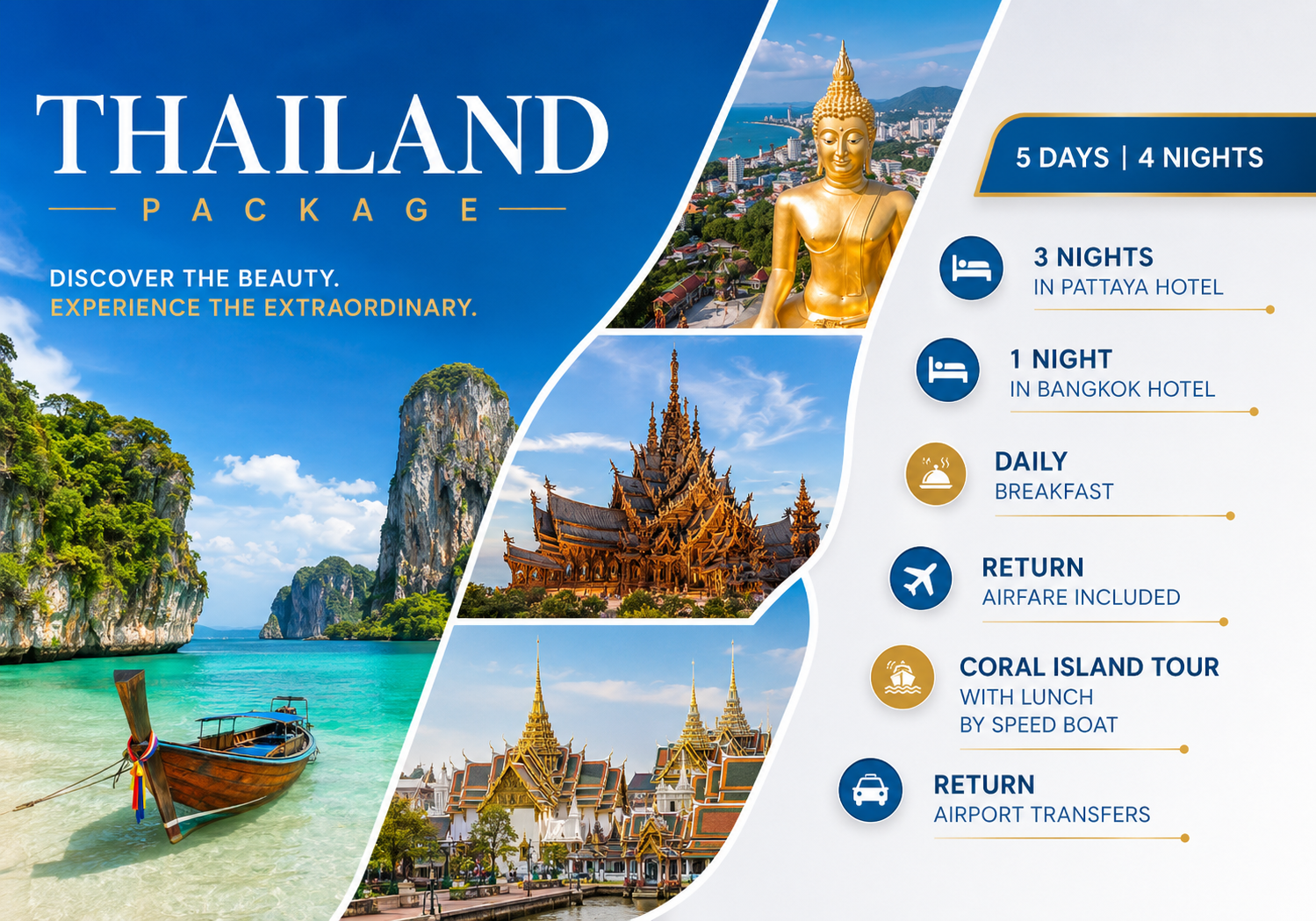 3 Nights 4 Days Thailand